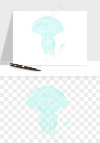 水母章鱼海底生物png免抠图