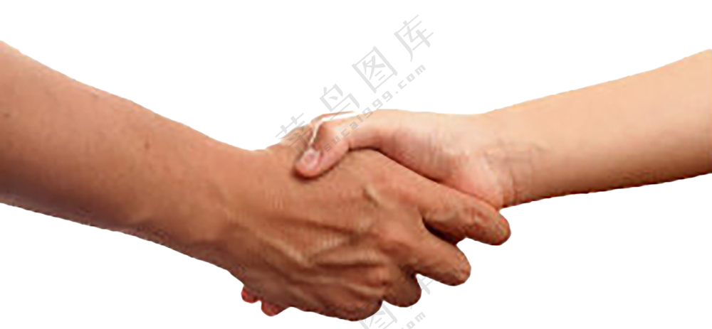 握手免扣图片