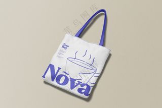 文创帆布袋帆布包手提袋购物袋样机PS素材-1