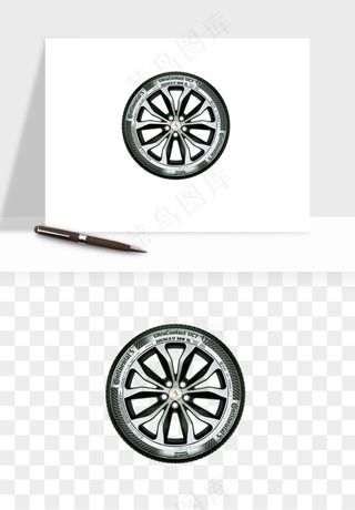 轮胎汽车零件png免抠