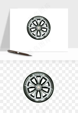 轮胎汽车零件png免抠