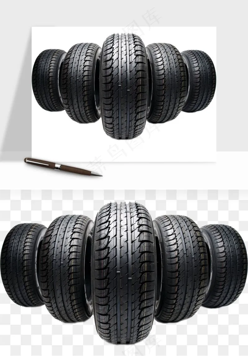 轮胎汽车零件png免抠
