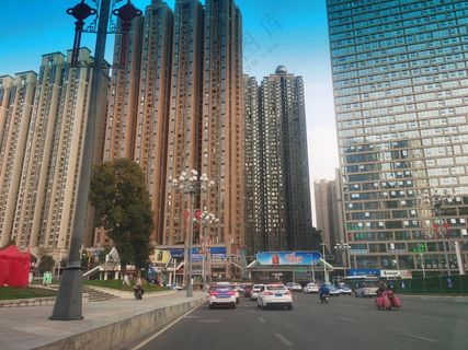 随拍城市的楼房
