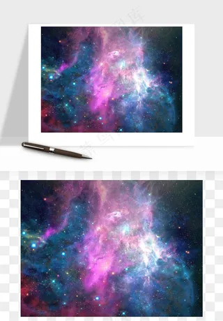 科幻星空宇宙银河系背景