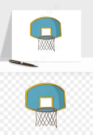 篮球篮球架png免抠
