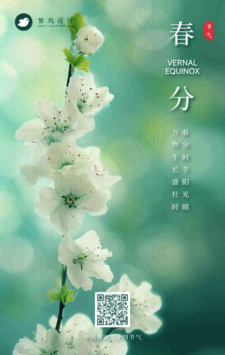 春分手机海报
