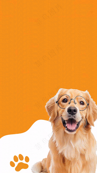 宠物常识宠物攻略猫狗卡通插画背景