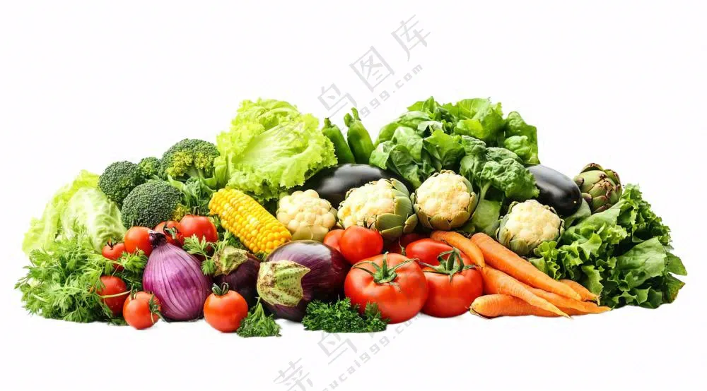 新鲜蔬菜生鲜摄影免抠