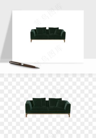 现代沙发家具png免抠