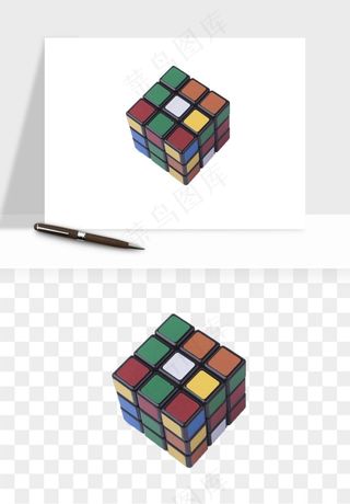 游戏魔方玩具png免抠