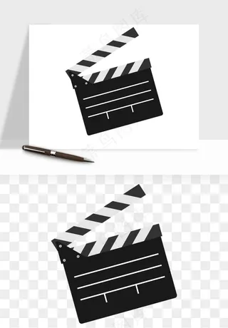 电影黑胶胶片元素png免抠