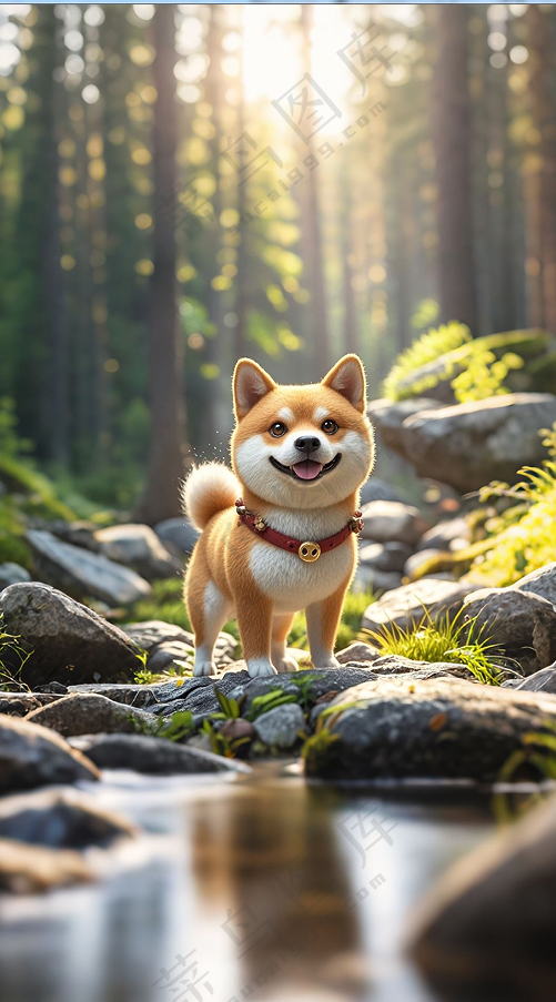 柴犬艺术照