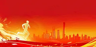 红色大气战报荣誉榜背景