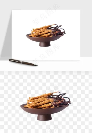 中药养生药材png免抠