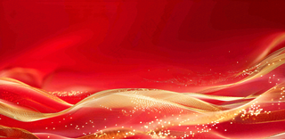 大红色丝绸纹理背景