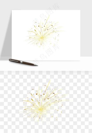卡通烟花烟火礼花png免抠