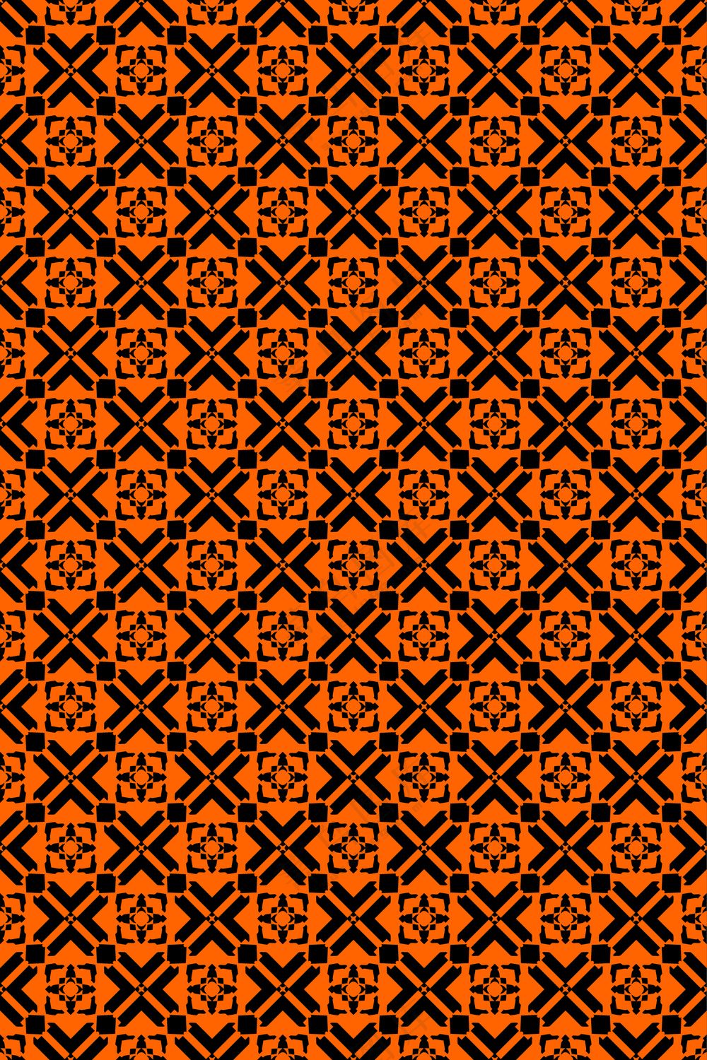 大牌风无缝复古花纹设计