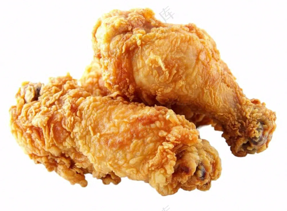 炸鸡鸡腿摄影图免抠