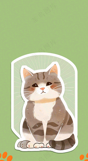 宠物常识宠物攻略猫狗卡通插画背景