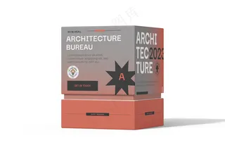 方形天地盖香水精品礼盒包装纸盒logo贴图样机-02