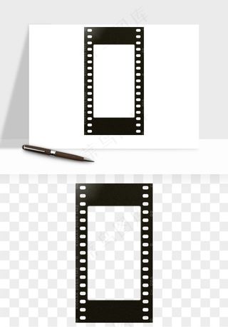 电影黑胶胶片png免抠