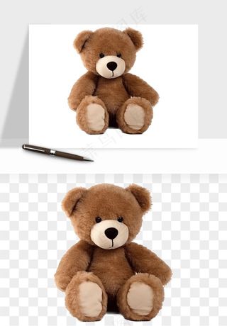 泰迪熊玩具熊png免抠