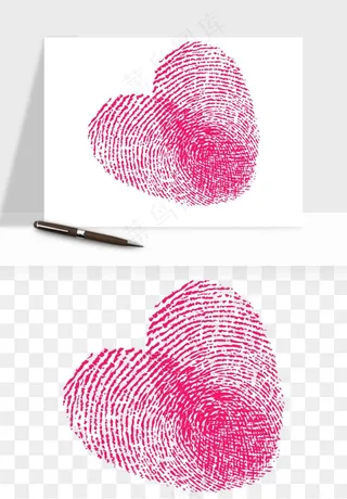 指纹手指纹路png免抠