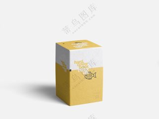03方形纸盒样机包装盒子产品盒盲盒周边