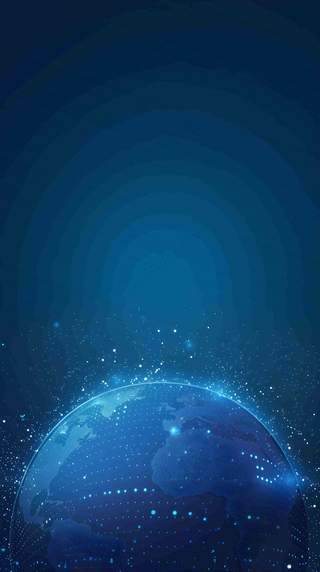 深蓝色科技背景