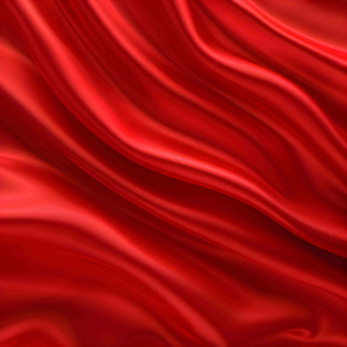 大红色丝绸纹理背景