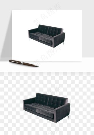 现代沙发家具png免抠