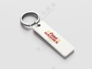 钥匙扣样机房卡配饰挂饰钥匙链文创样机-01