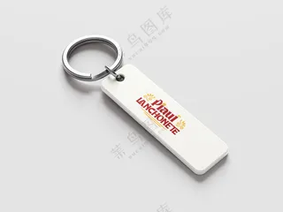 钥匙扣样机房卡配饰挂饰钥匙链文创样机-01