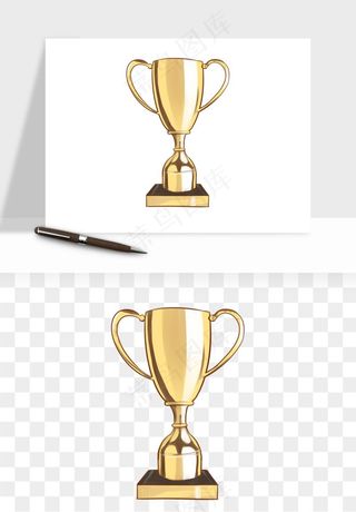 荣誉奖杯冠军金奖png免抠