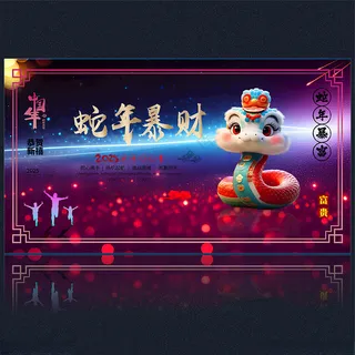 2025新年2025台历广告设计海报