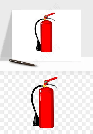 灭火器消防png免抠