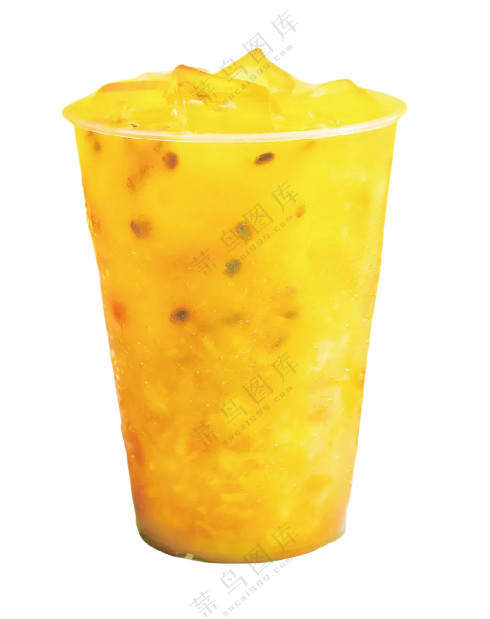 百香果芒芒茶饮