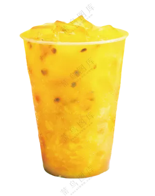 百香果芒芒茶饮