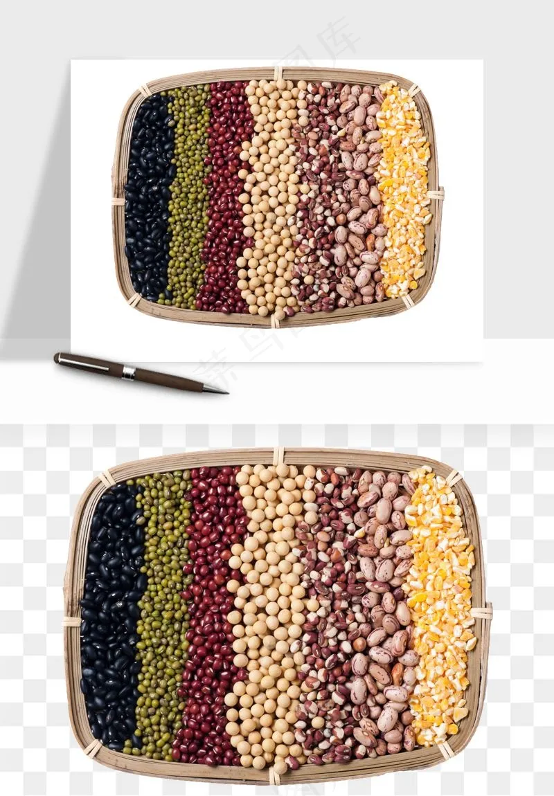 五谷粮食大豆png免抠图