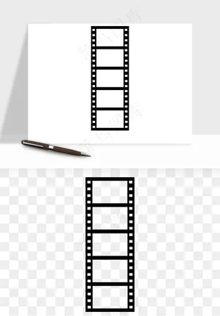 电影黑胶胶片png免抠