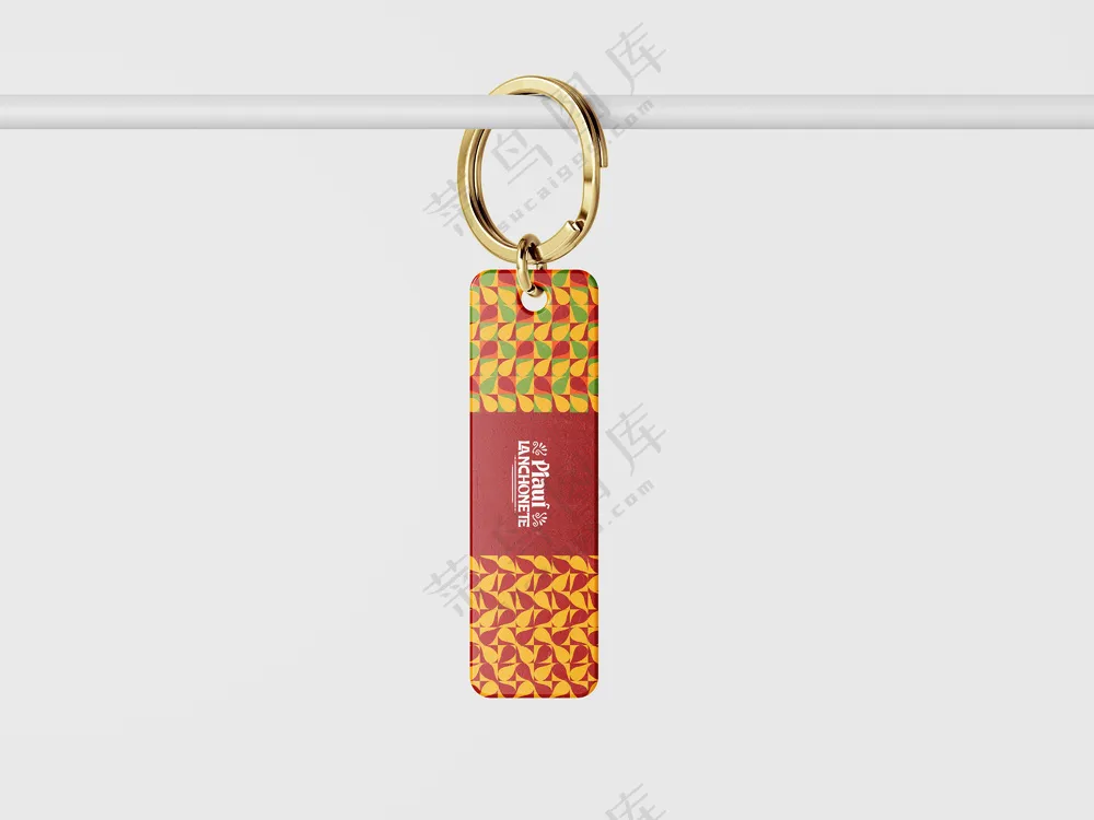 钥匙扣样机房卡配饰挂饰钥匙链文创样机-04