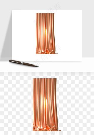 窗帘幕布帷幕png免抠