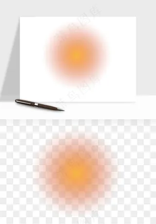 光晕光圈阳光太阳光效png免抠