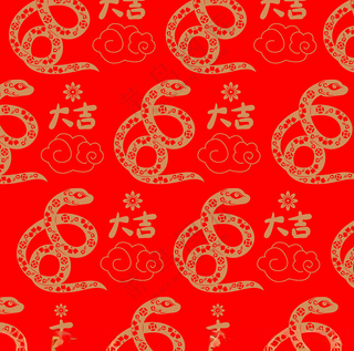 蛇年包装矢量蛇剪影广告设计海报