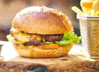 汉堡美食图片