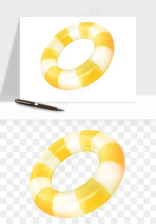 游泳圈png免抠