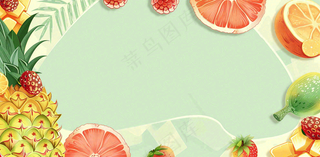 农林蔬果生鲜店水果店蔬菜店背景