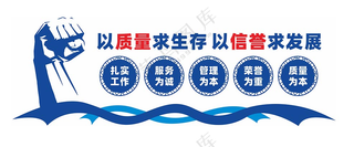 企业质量宣传标语文化墙