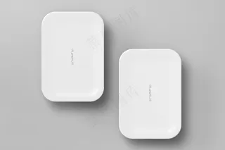 白色系食品包装盒样机