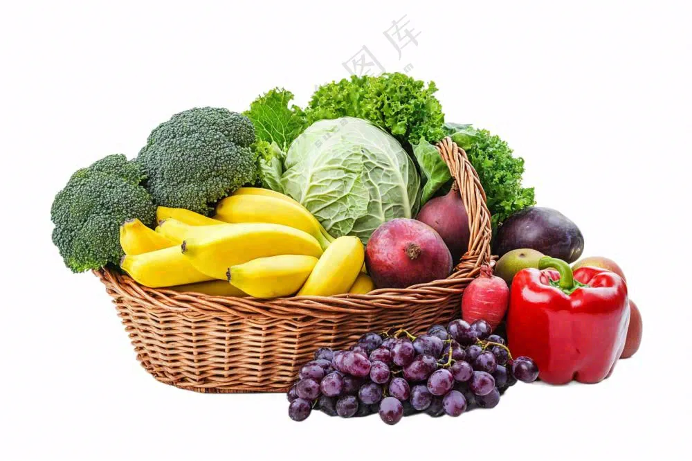 新鲜蔬菜水果生鲜摄影免抠